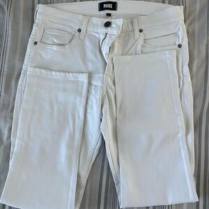 PAIGE Men's Slim White Jeans